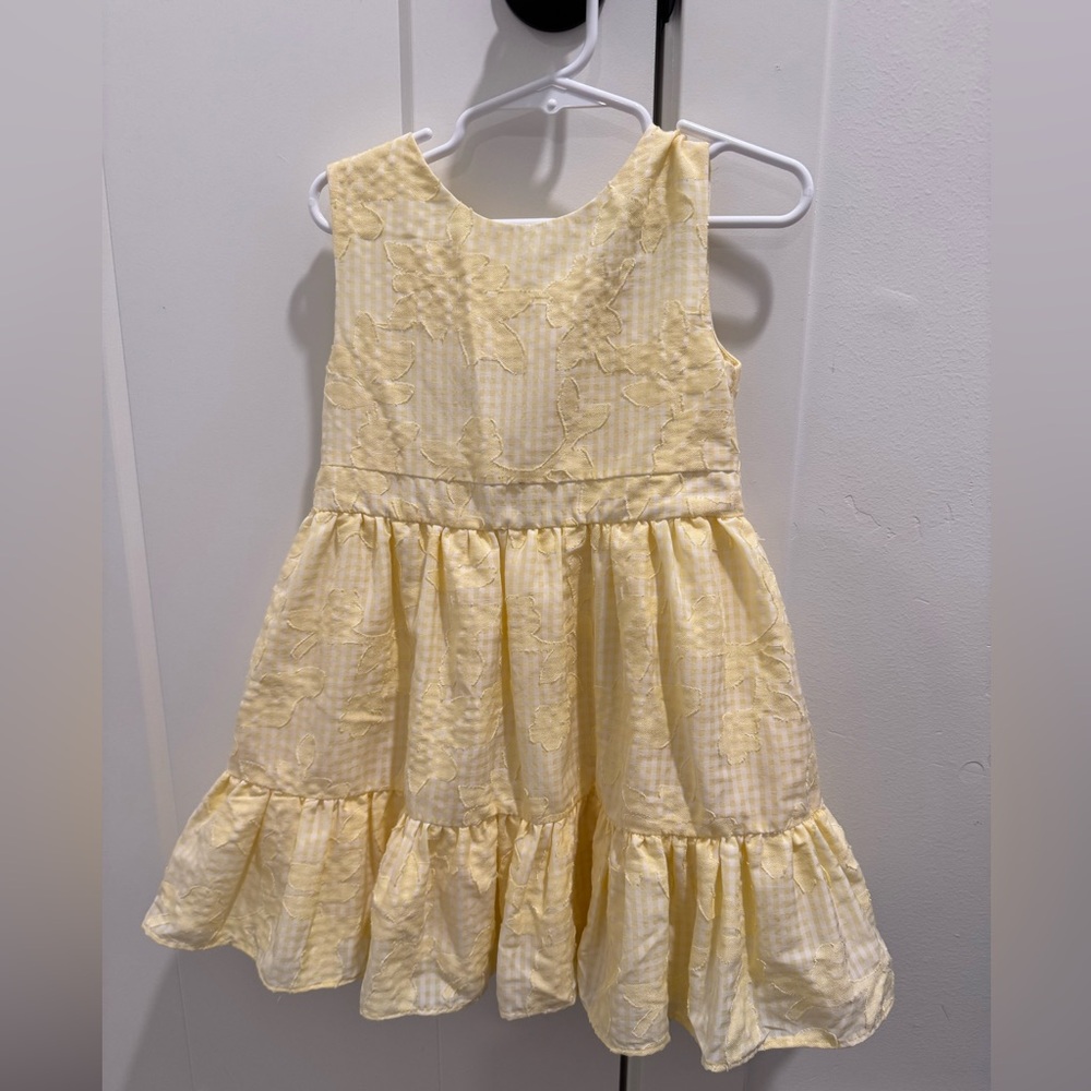 Rachel Parcell toddler girl yellow sleeveless dress